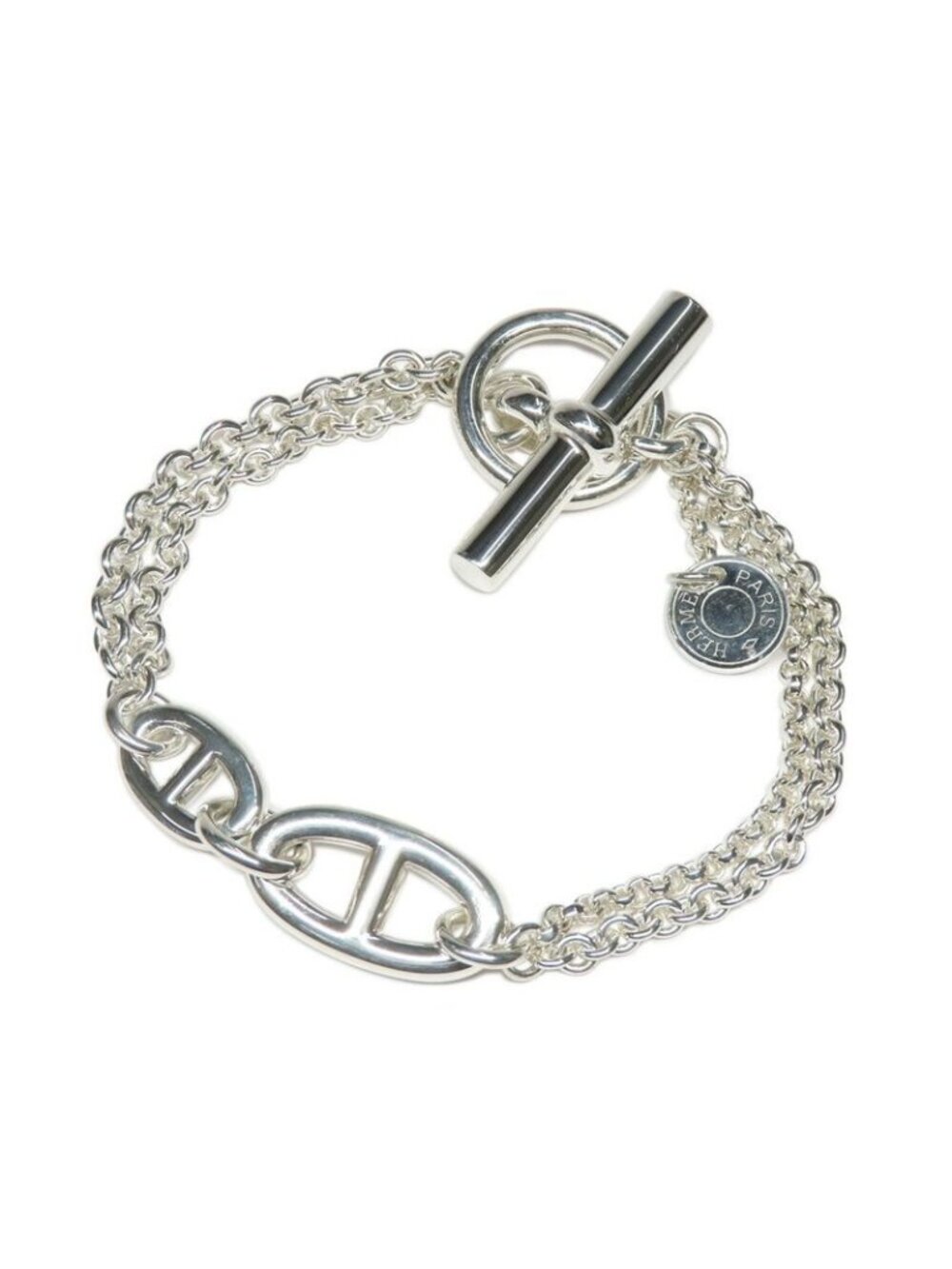 Hermes Bracelet Chaine D'Ancre New Farandole ST Silver